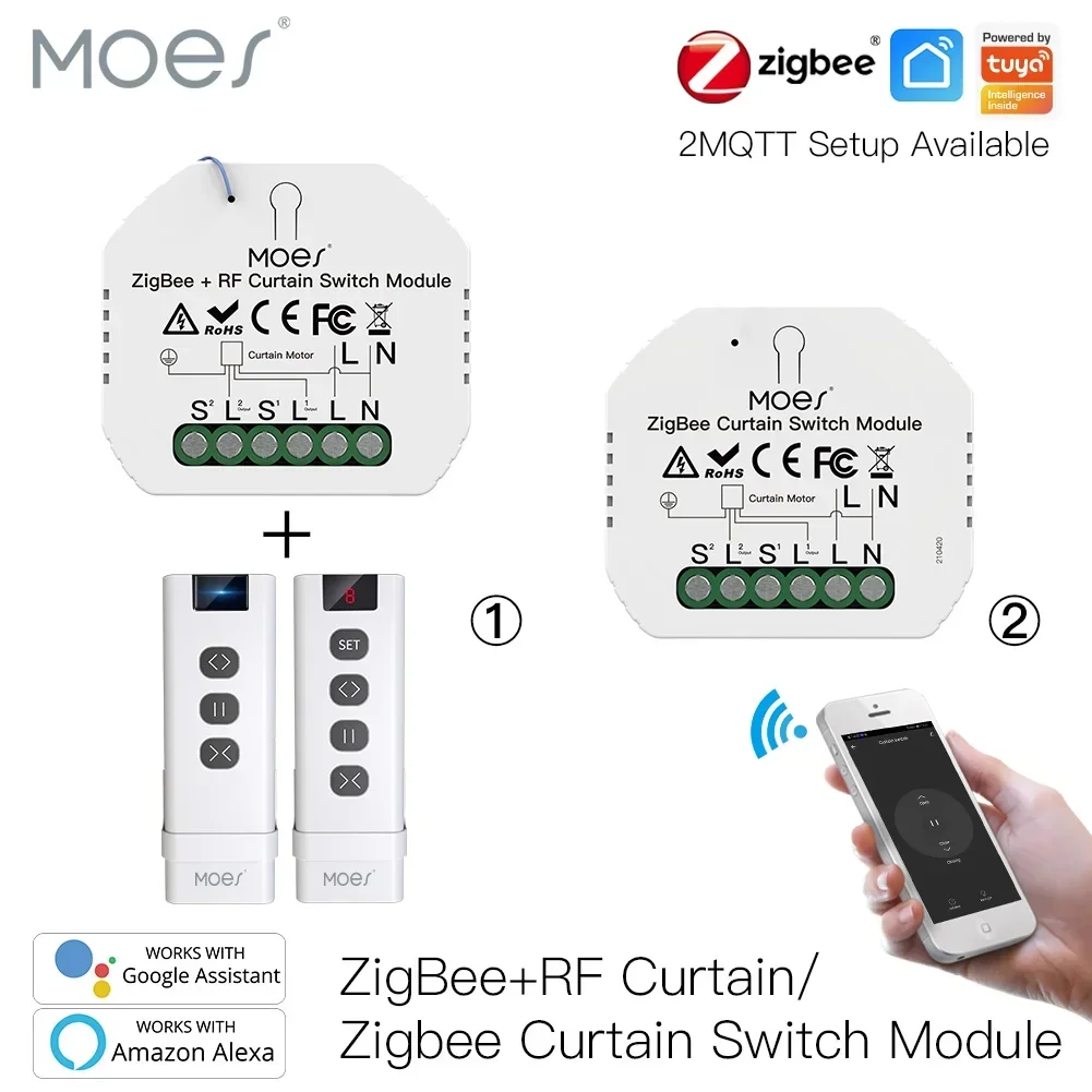 Moes zigbee 3,0 модуль умного переключателя