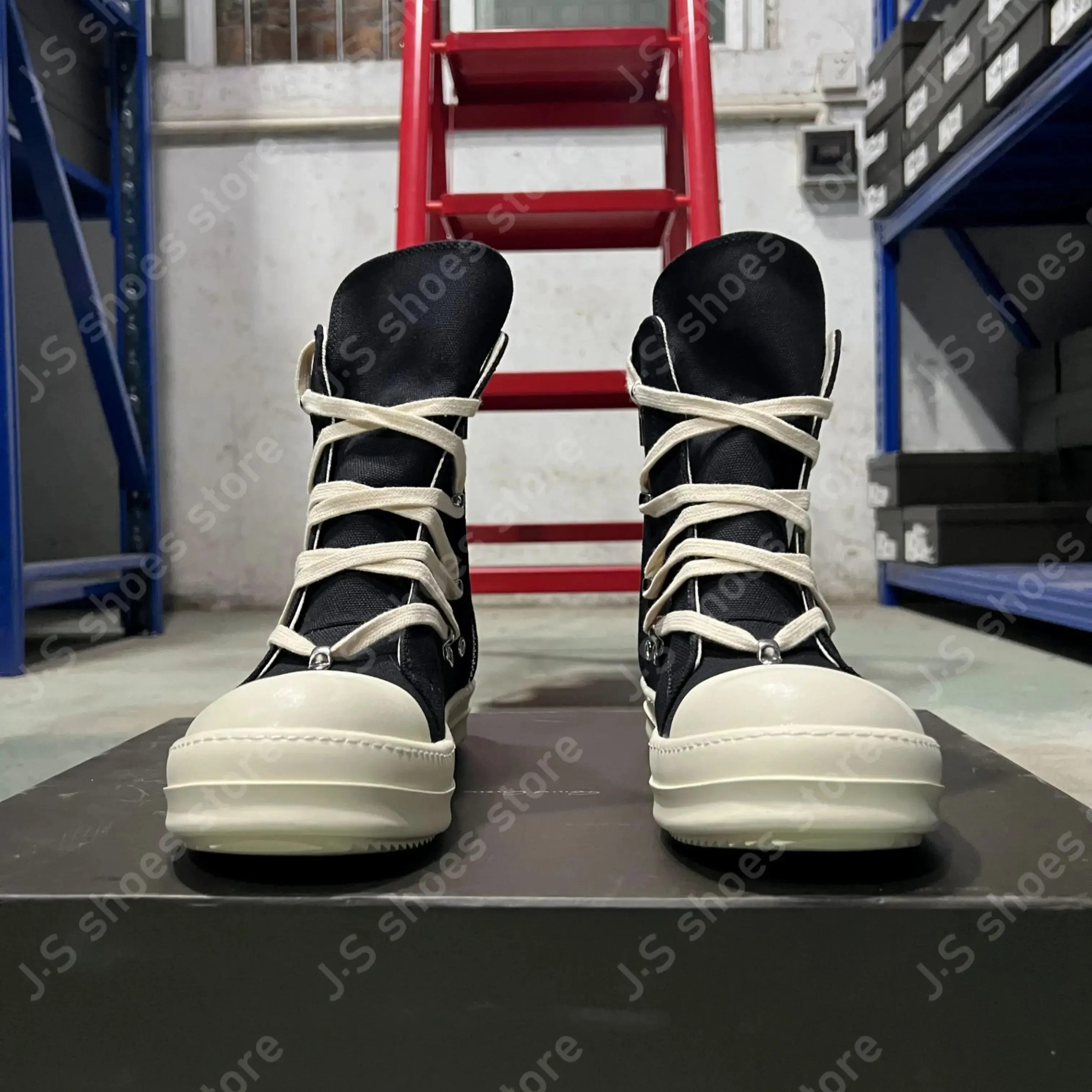 Ro роскошные черные парусиновые - Фотография_5