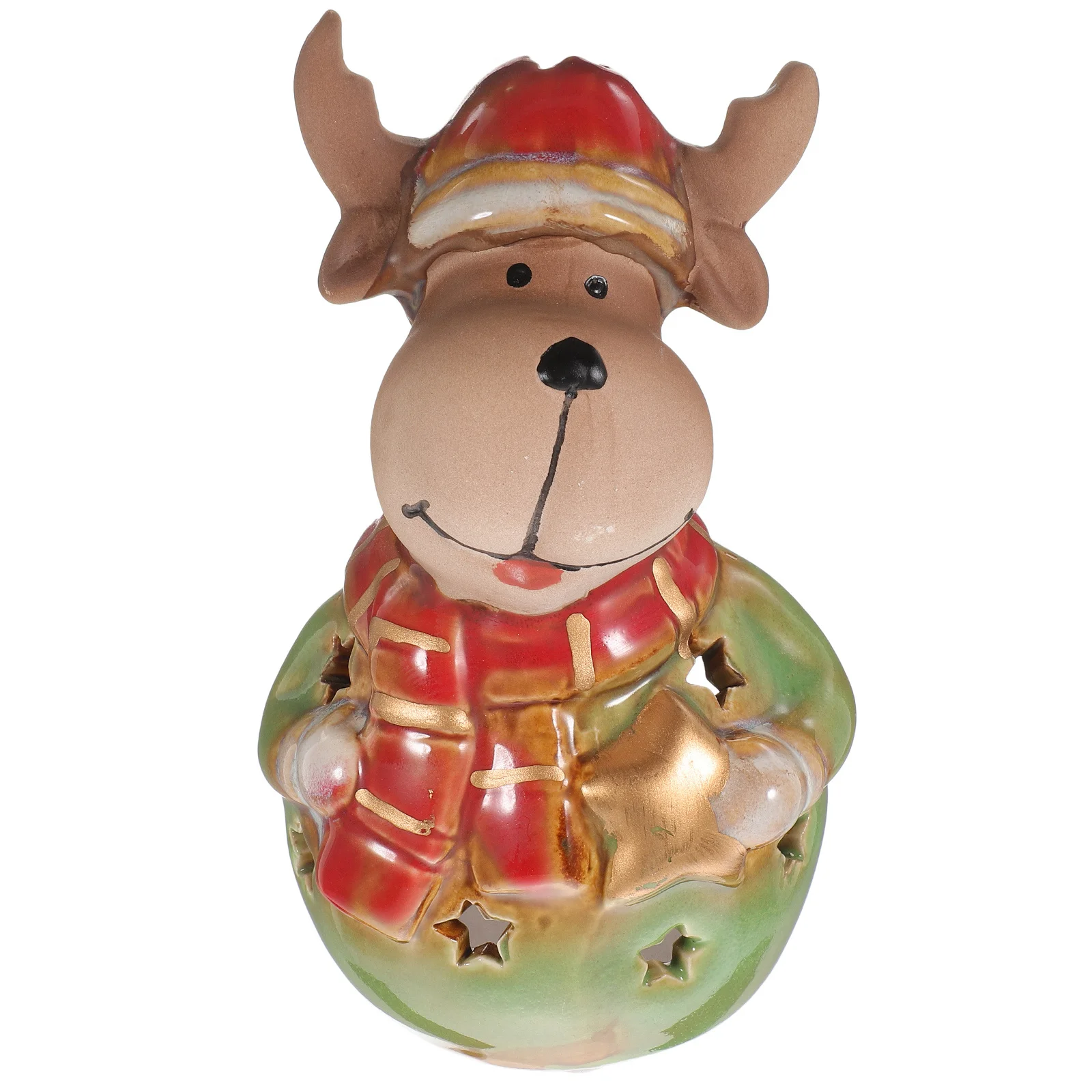 Абажур для лампы в виде снеговика - Фотография_5