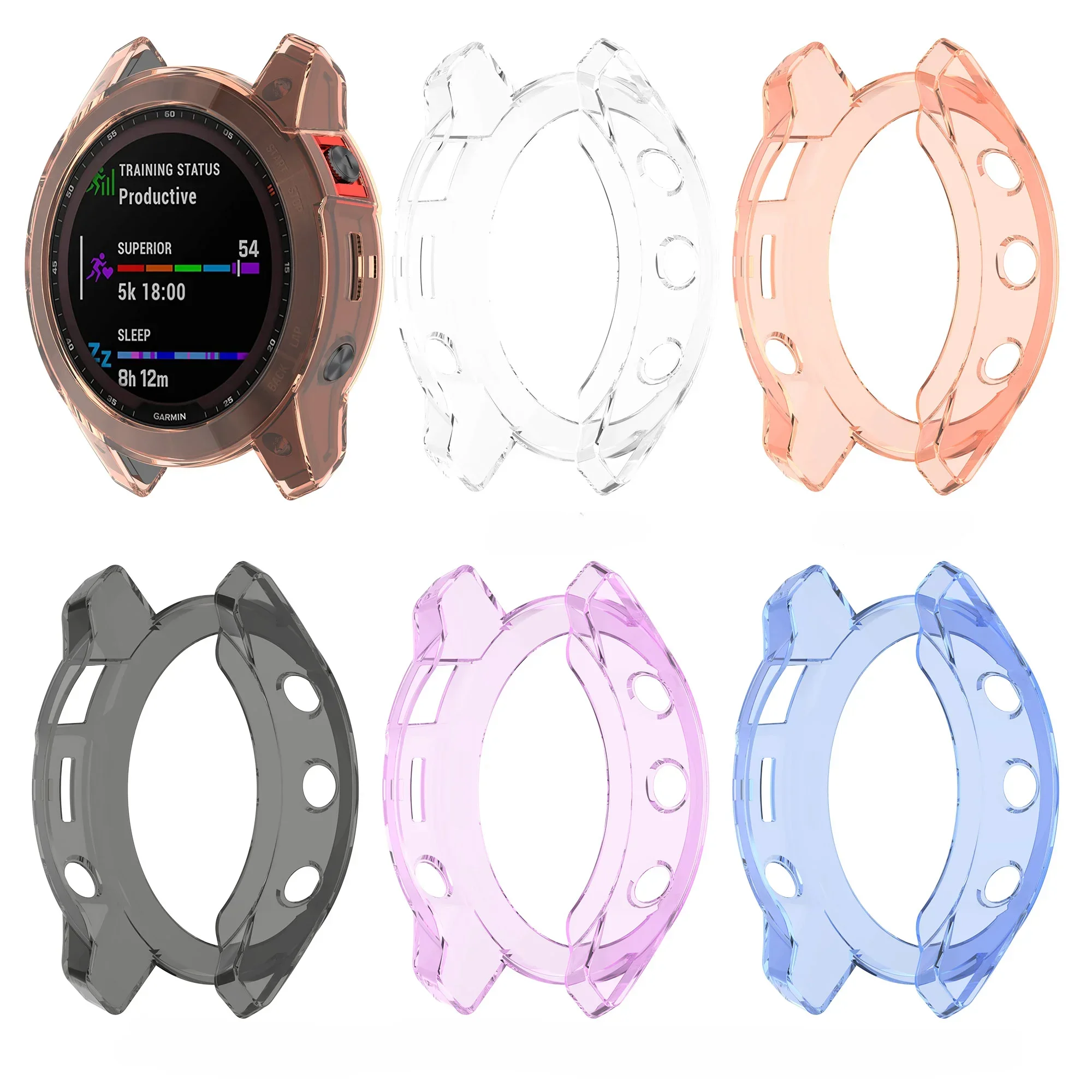 Прозрачный чехол из тпу для garmin - Фотография_3