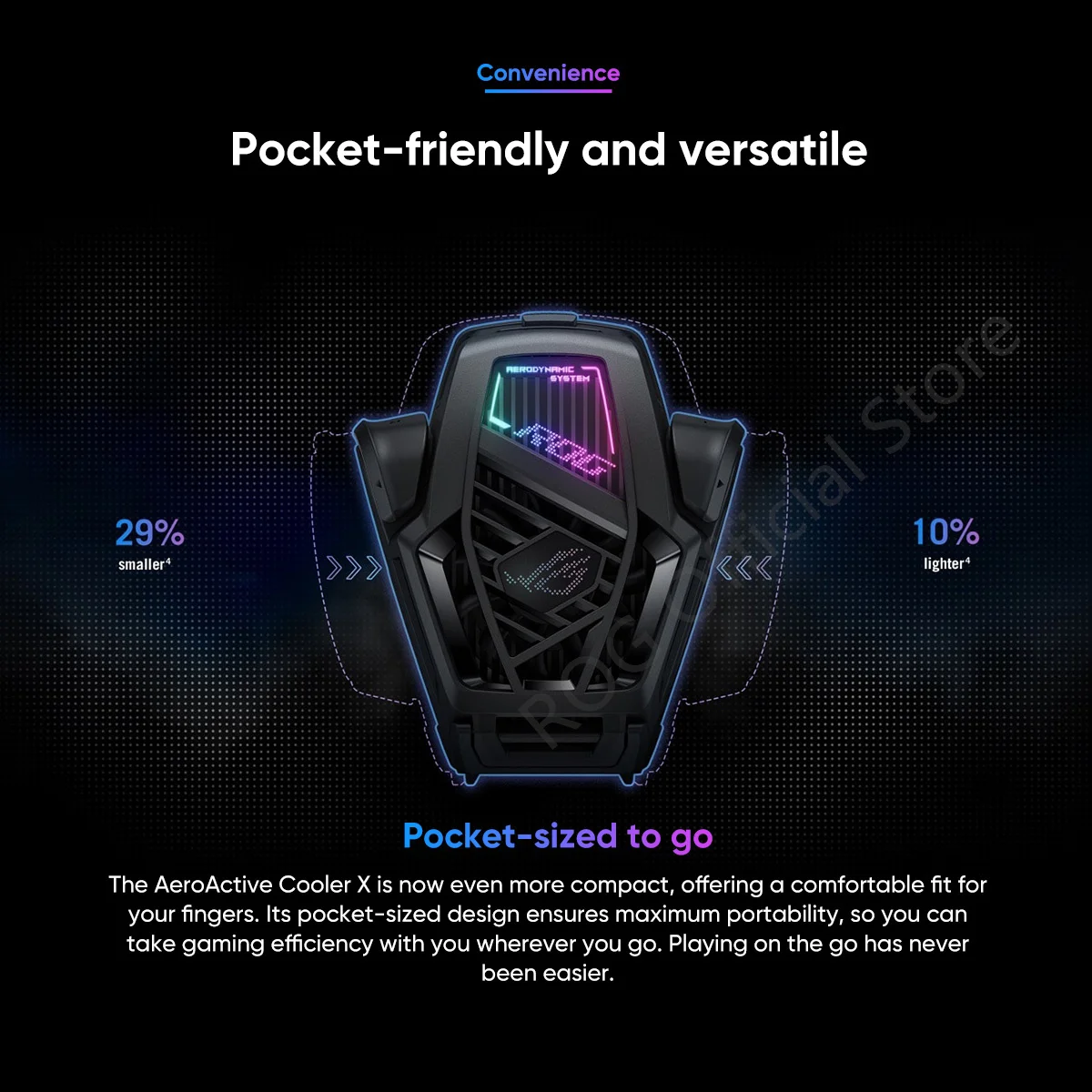 Asus rog aeroactive cooler x для - Фотография_2