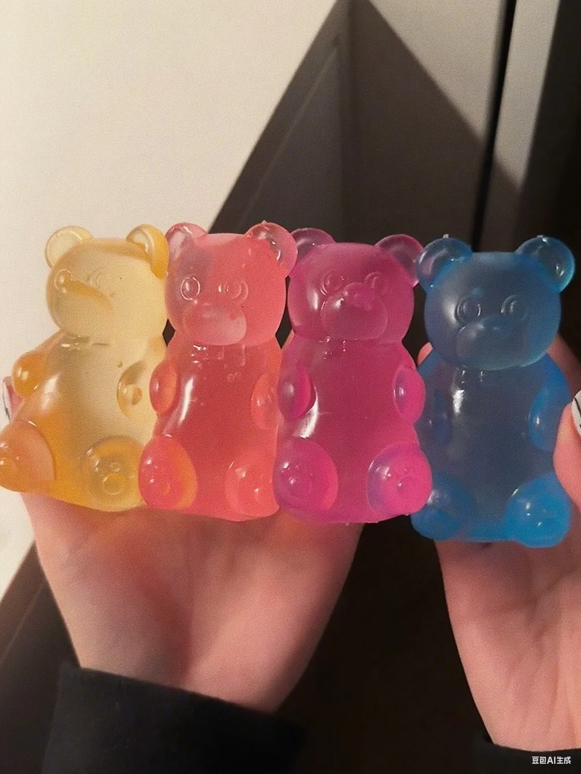 Красочный жевательный медведь