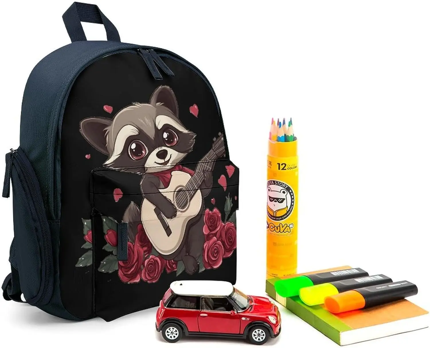 Енот, играющий на гитаре - Фотография_3