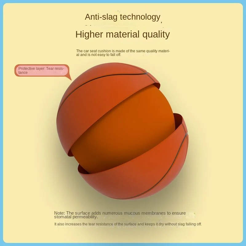 Бесшумный баскетбольный мяч для дома - Фотография_2