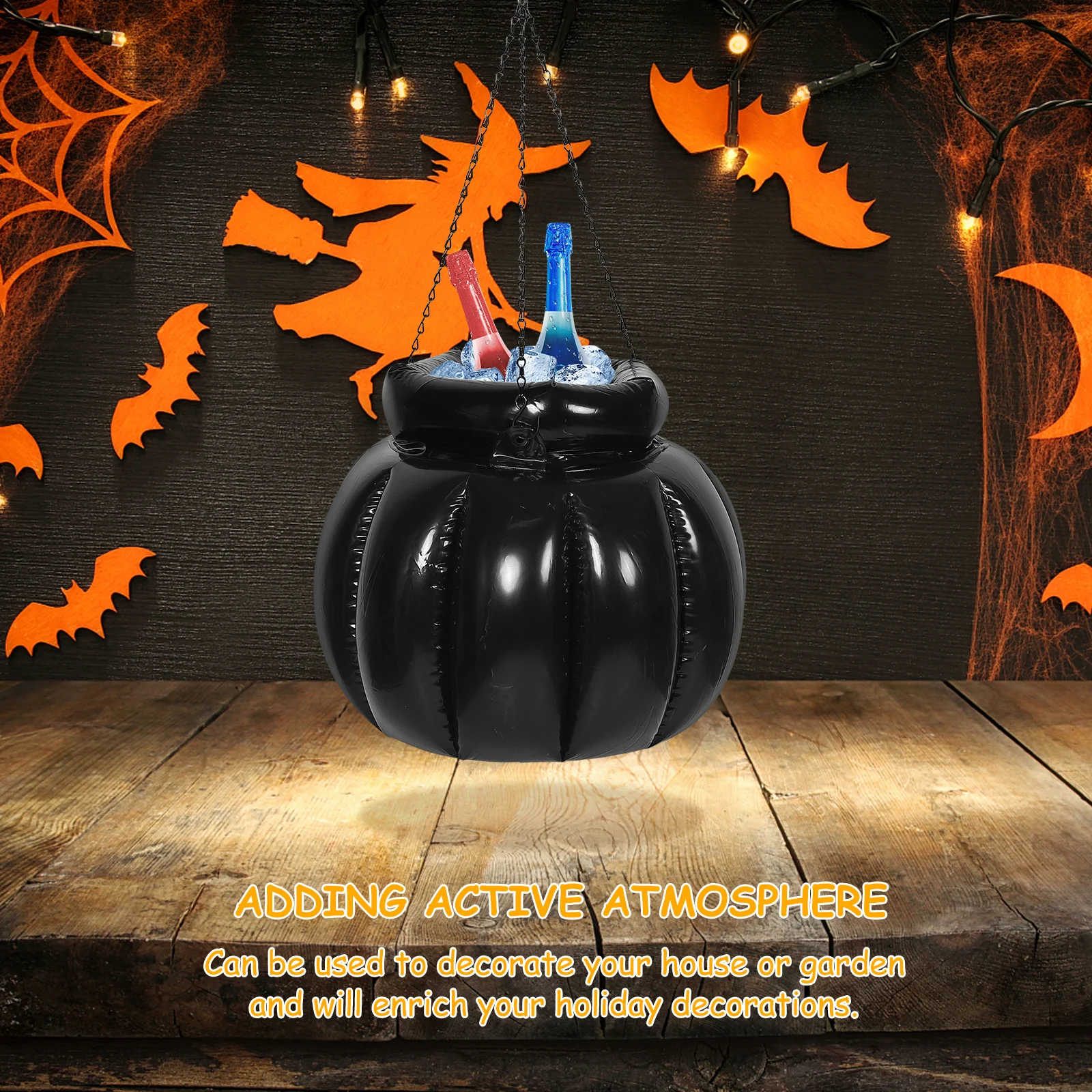 Большая надувная ведьма-плита - Фотография_2