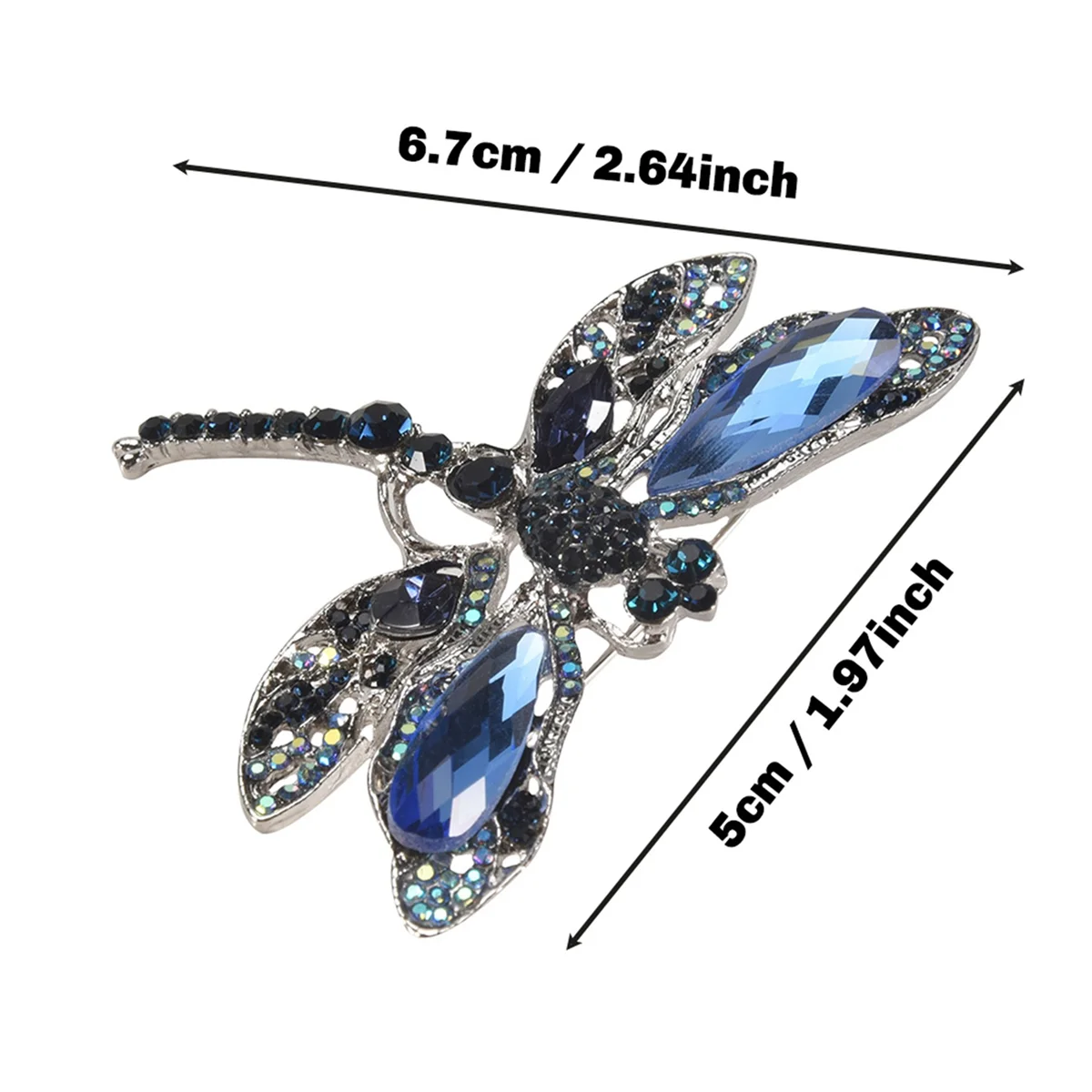 Abqr модные винтажные броши-стрекозы для женщин - Фотография_5