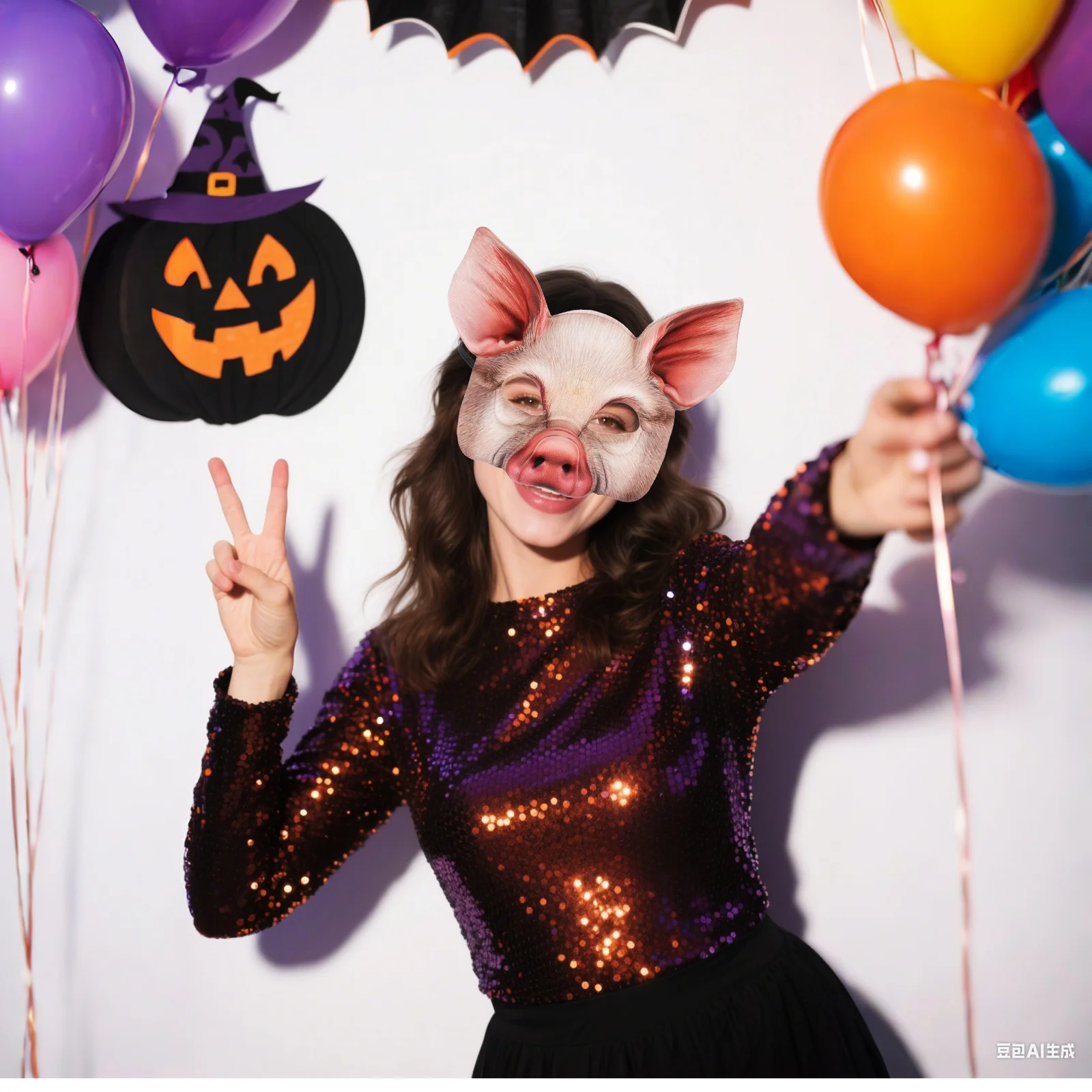 Маски животных на хэллоуин для костюмированной вечеринки