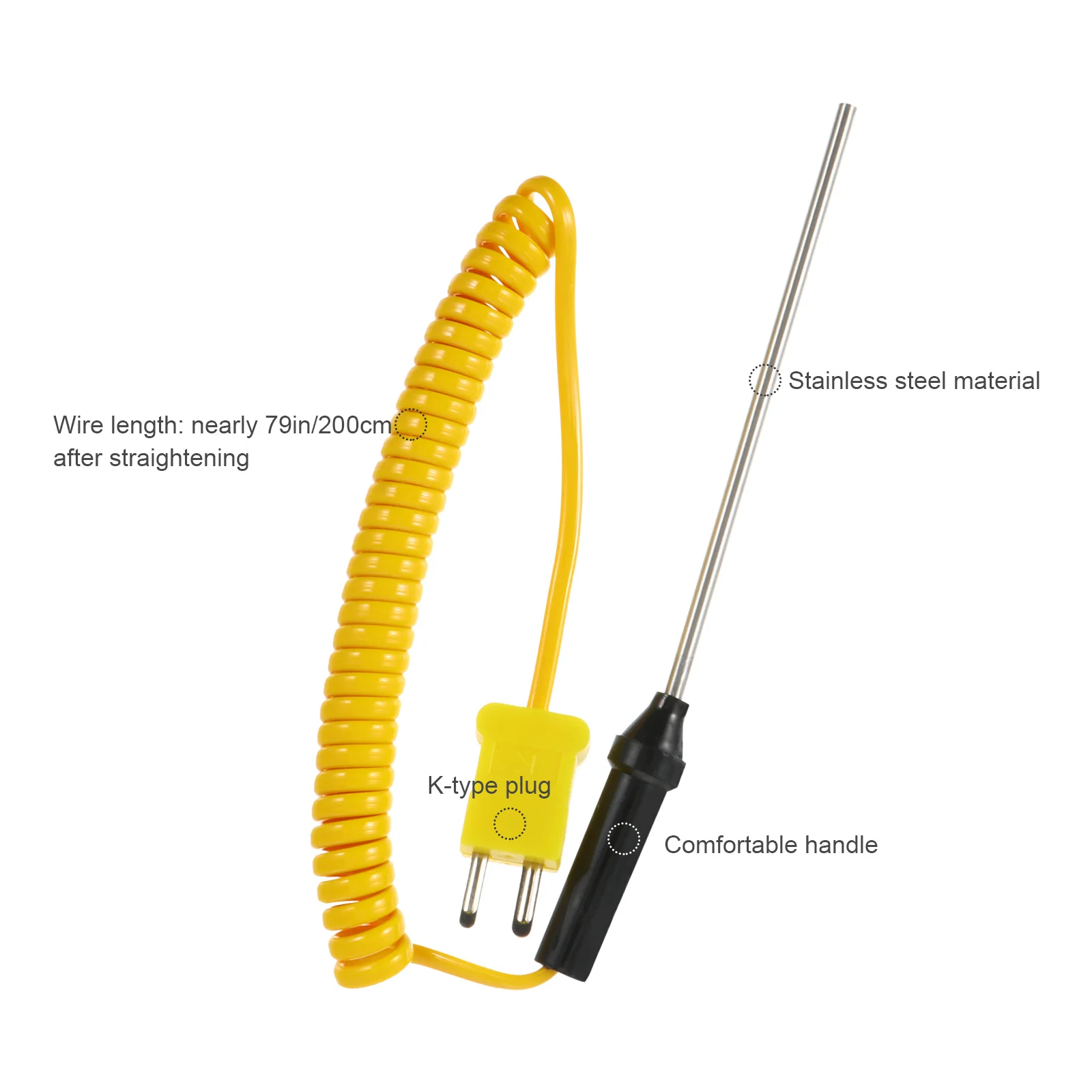 Датчик зонда термопары из нержавеющей - Фотография_6