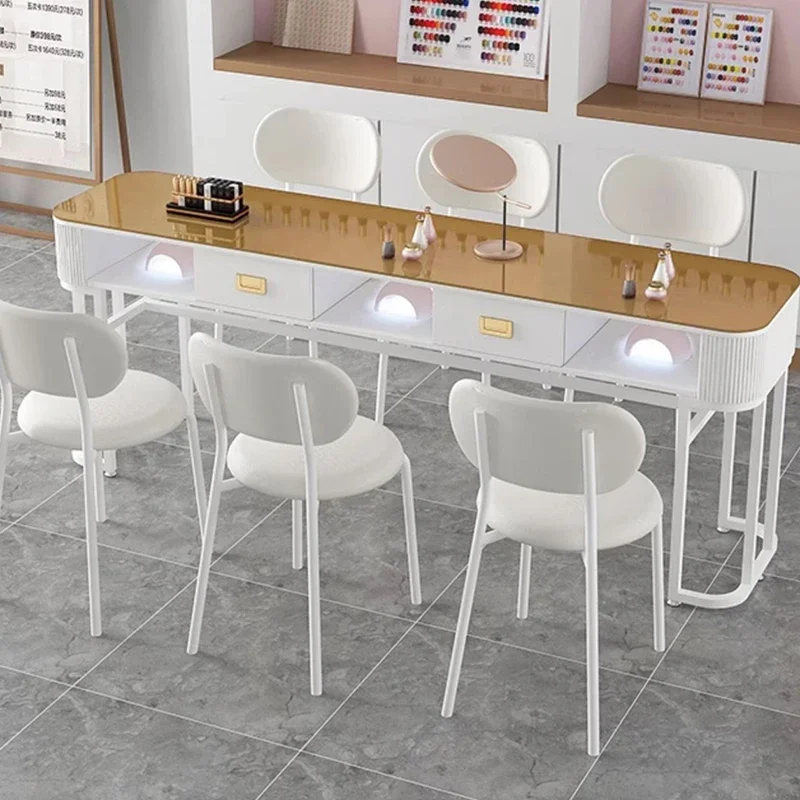 Реплика стекла, аксессуары для стола для ногтей - Фотография_5