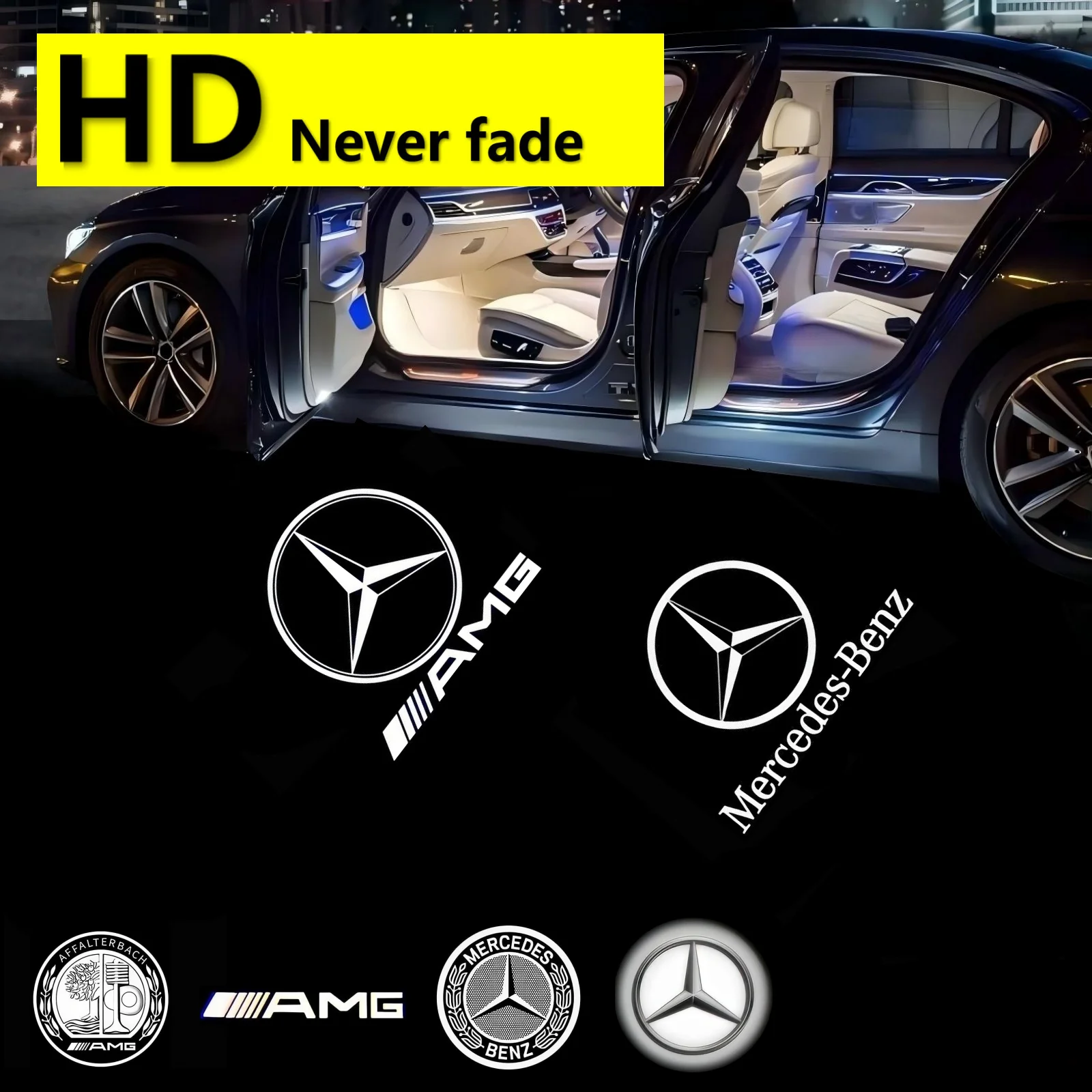 Hd автомобильный светодиодный дверной