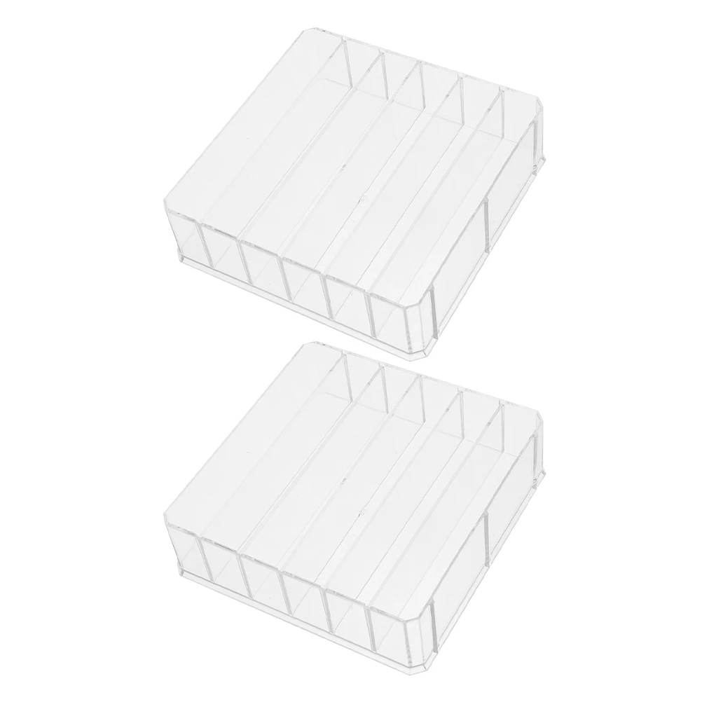 Акриловый органайзер для хранения наличных денег с несколькими сетками - Фотография_4