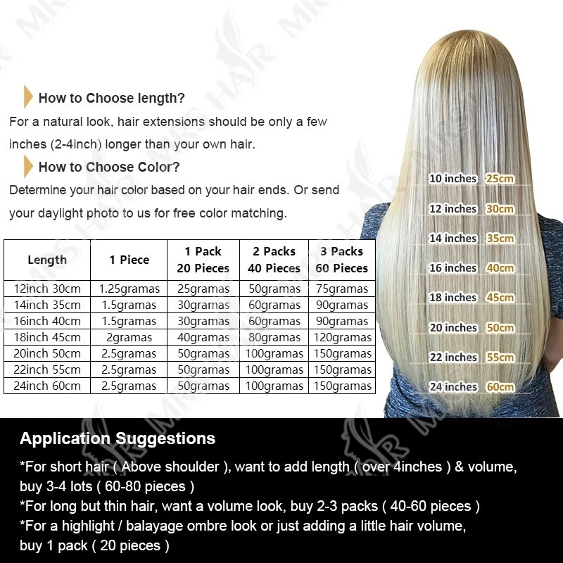 Mrshair лента для наращивания волос - Фотография_5