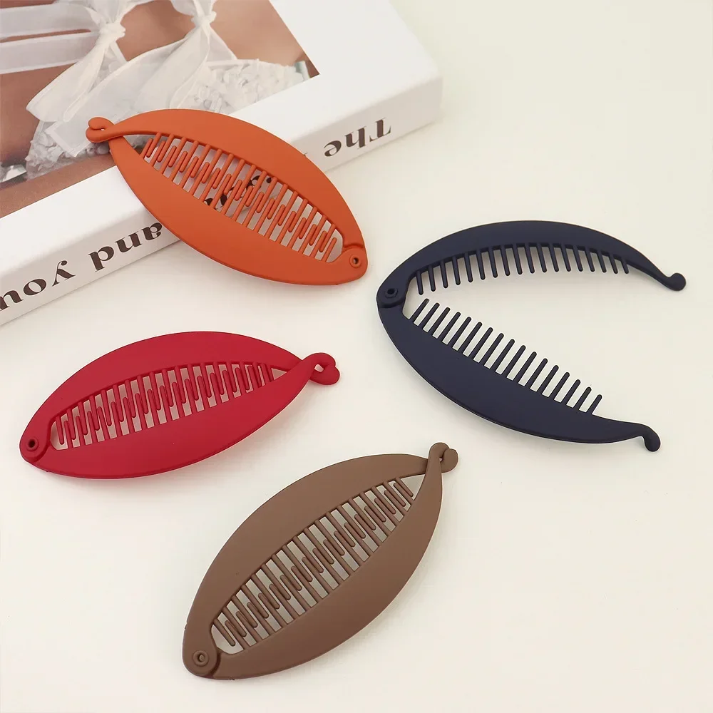 Матовые заколки для волос в форме рыбы - Фотография_2