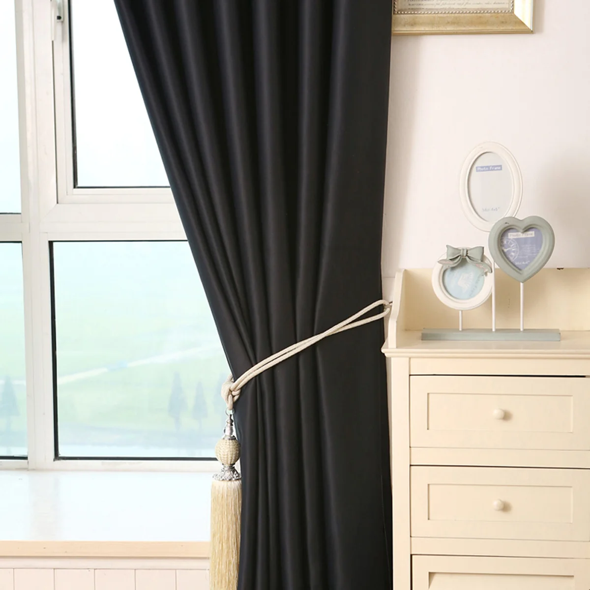 39x84 дюймов, термоизолированная затемняющая драпировка для комнаты - Фотография_3