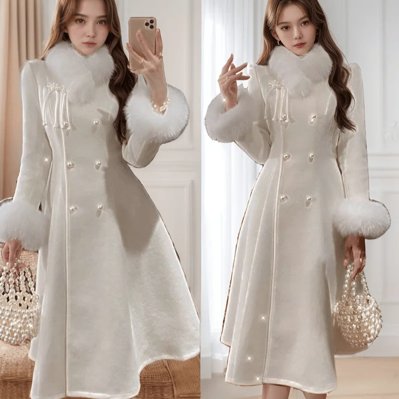 Женское длинное пальто - Фотография_3