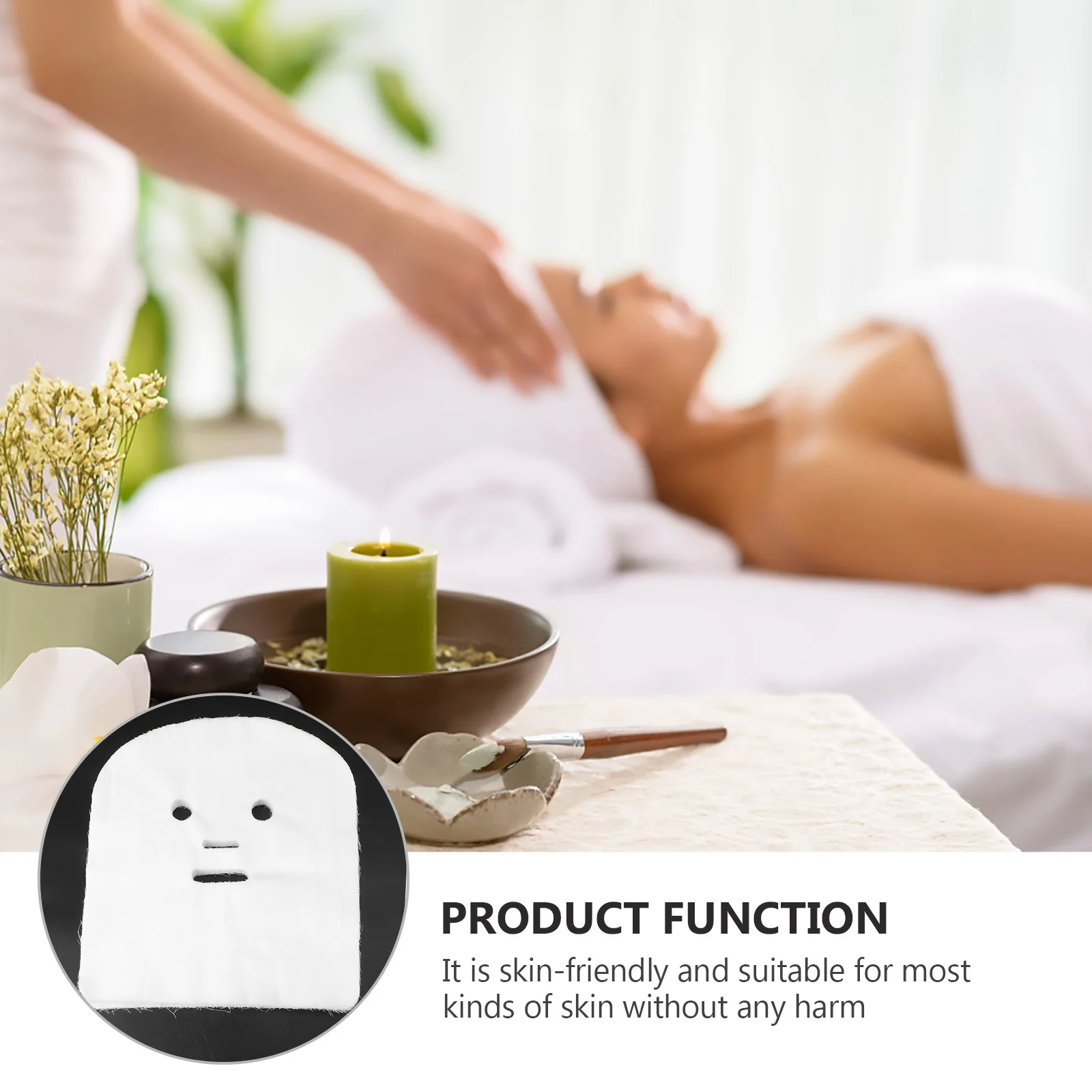 Марля для лица с морскими водорослями