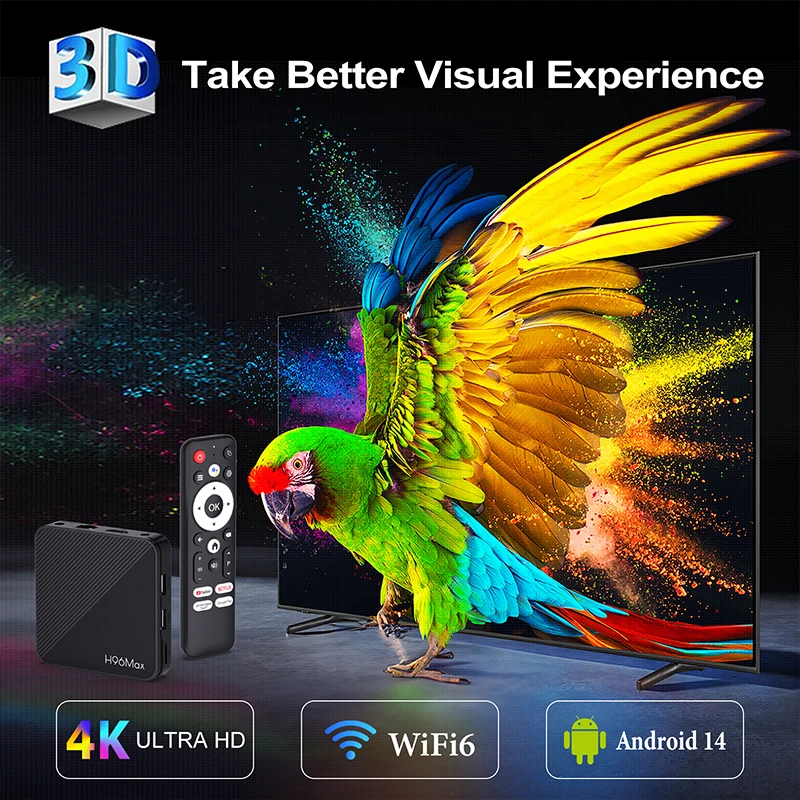 H96 max h313 smart tv box android - Фотография_6