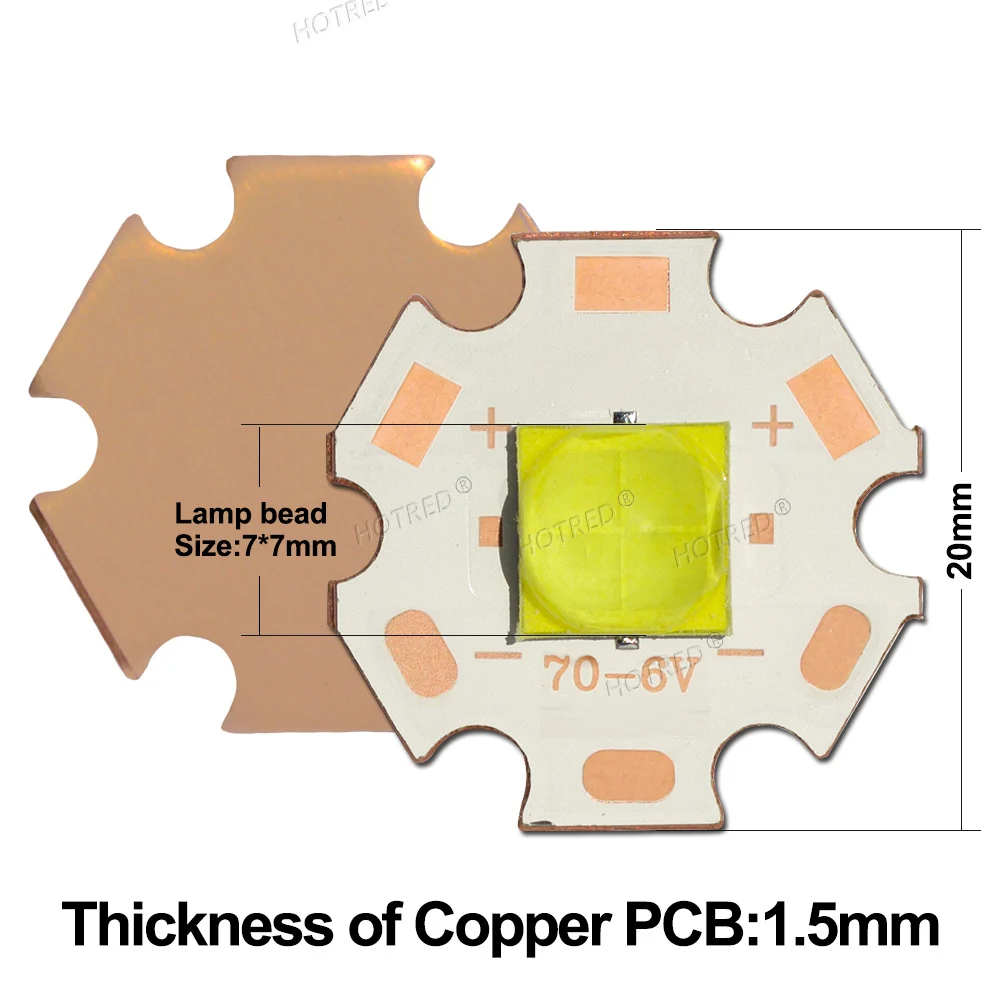 Xhp70 светодиод высокой мощности 7070 xhp70 - Фотография_3