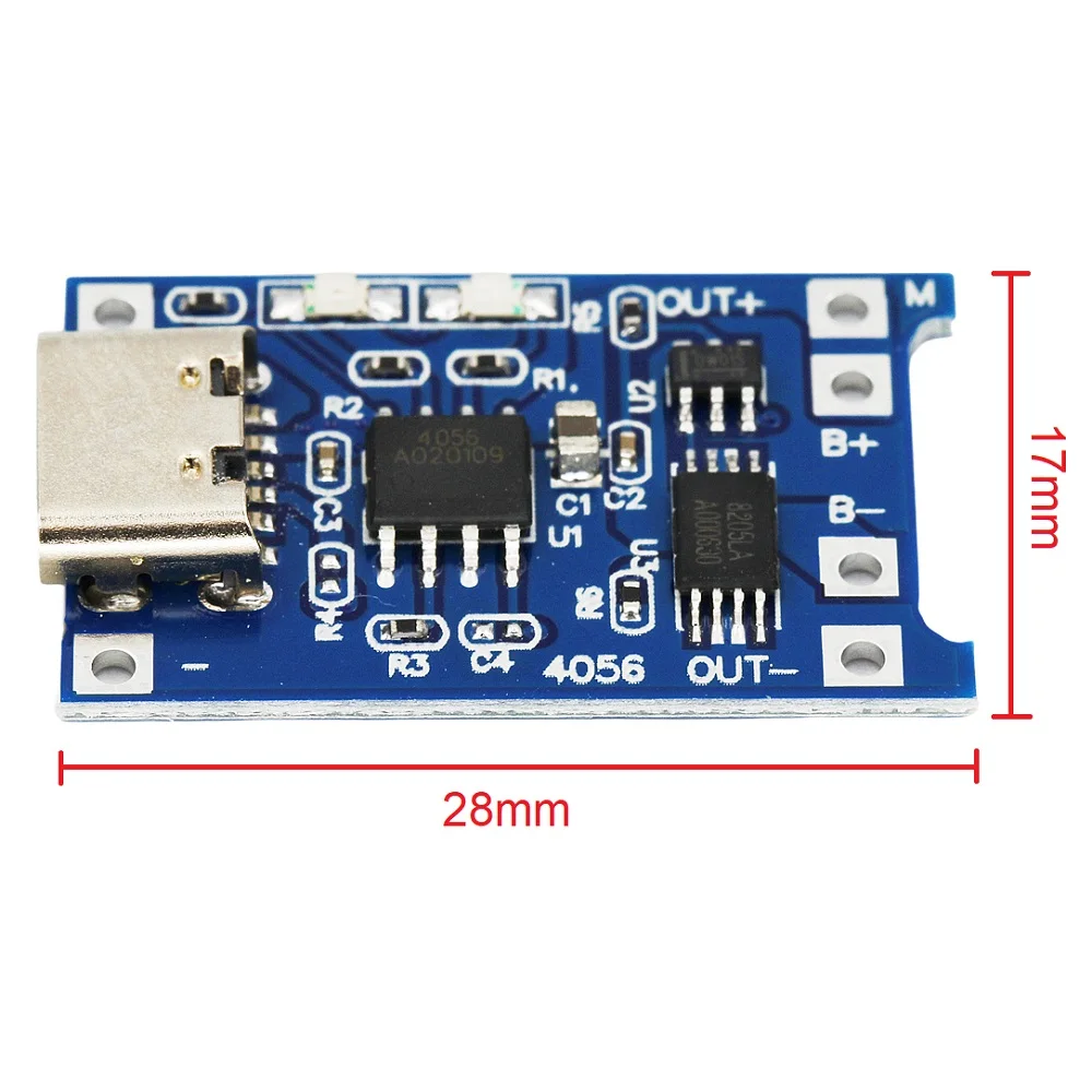 Tp4056 5 в 1 а type-c usb 18650 - Фотография_5