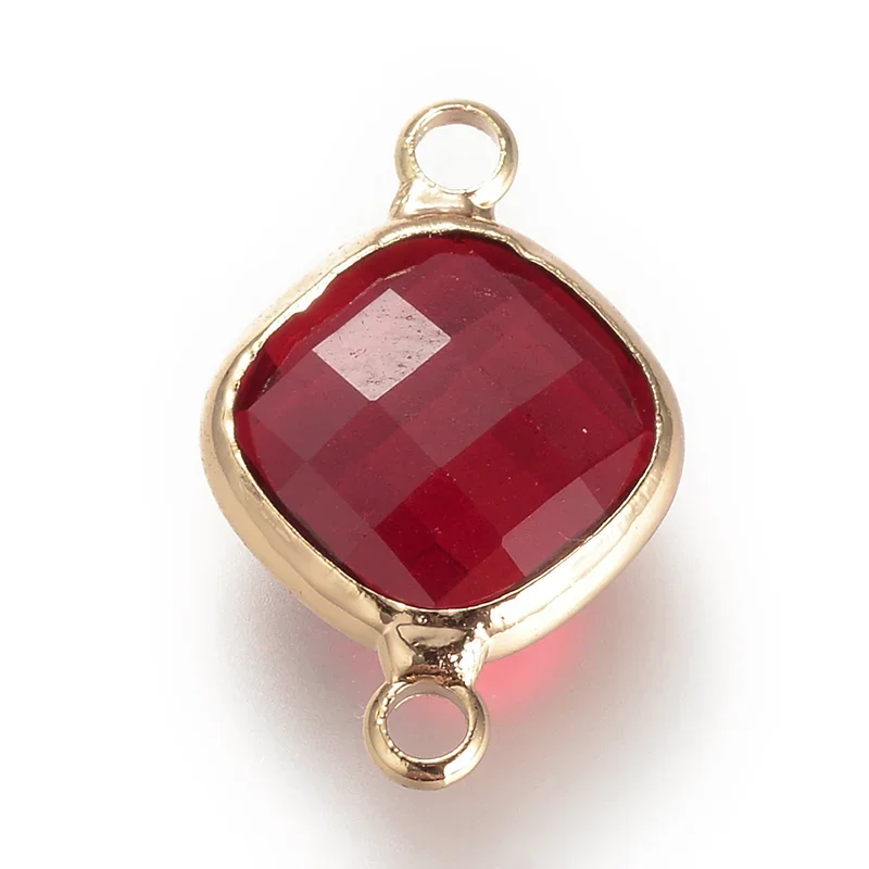 Стеклянные граненые звенья - Фотография_4