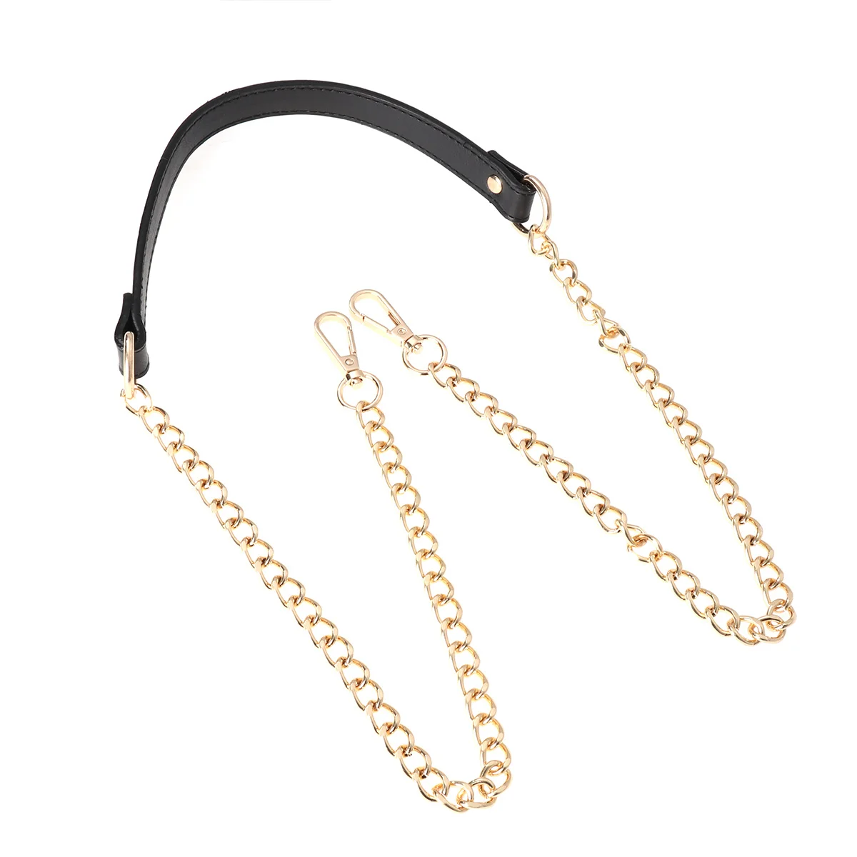 Женская цепочка для сумки 120 см из искусственного металла для сумки - Фотография_5