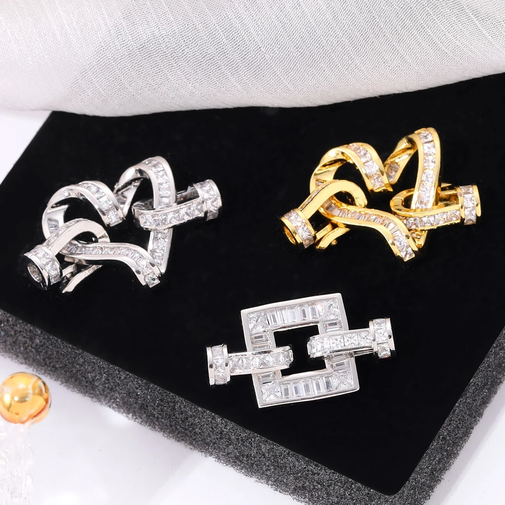 Juya 18-каратные позолоченные застежки