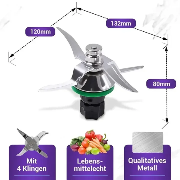 Новый нож tm5 tm6 thermomix для замены кухонного процессора - Фотография_5
