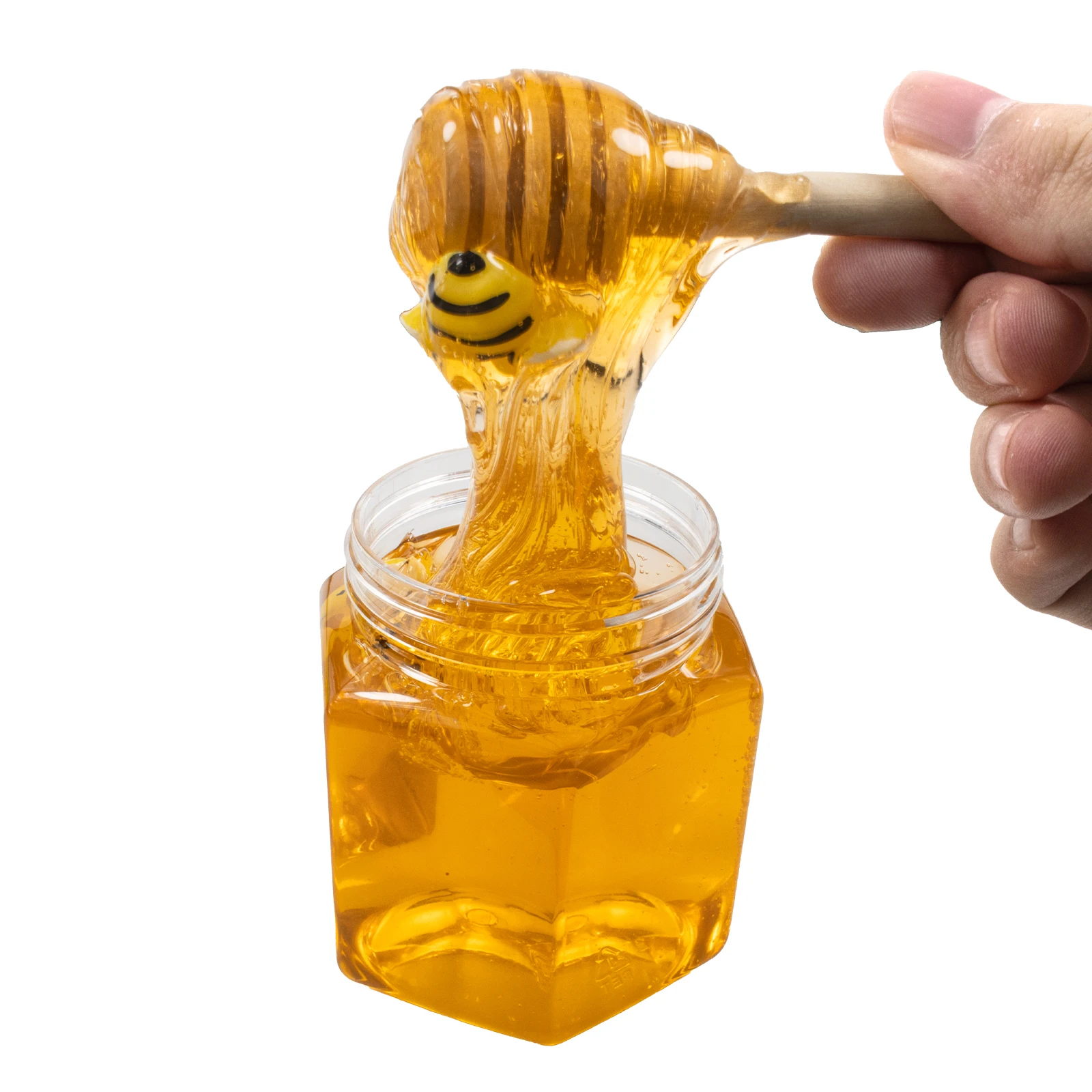 Handmade jelly clear crunchy slime toy - Фотография_2