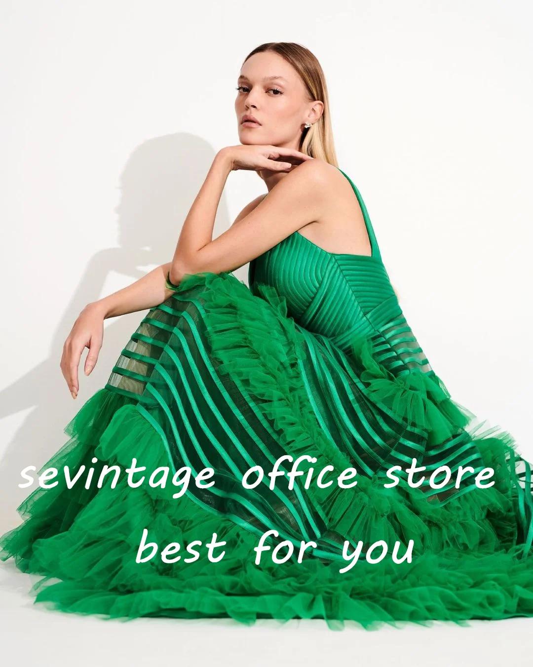 Женское платье без рукавов sevintage - Фотография_3