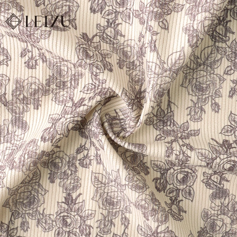 Ярда ребристая вельветовая ткань - Фотография_4