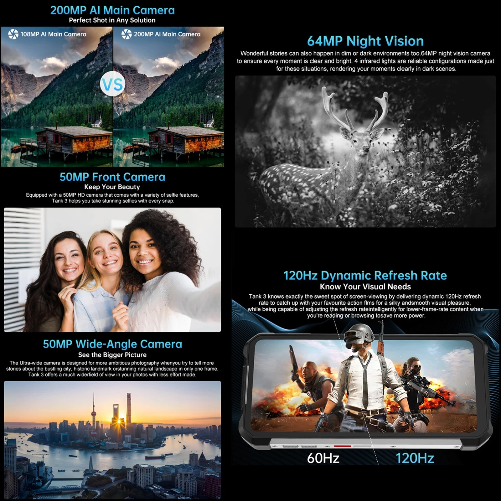 Прочный смартфон unihertz 8849 tank 3 - Фотография_4