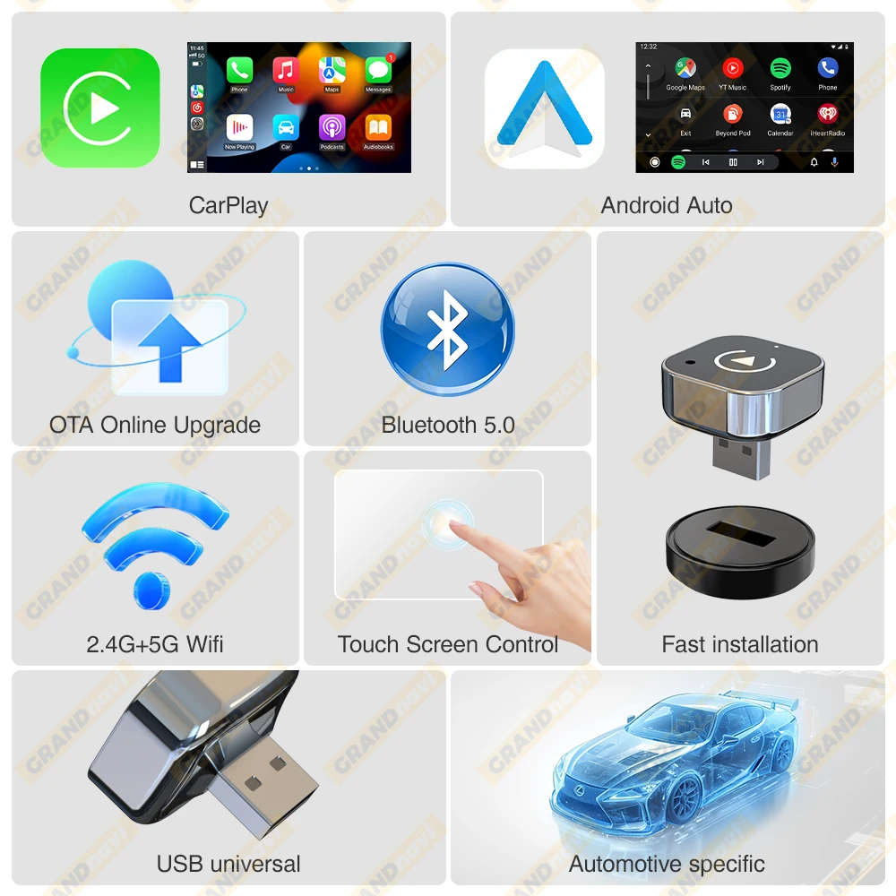 Новый беспроводной адаптер carplay - Фотография_6