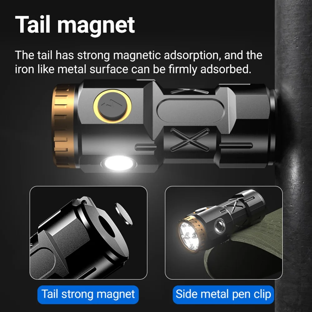 4led мини сильный свет супер яркий - Фотография_4