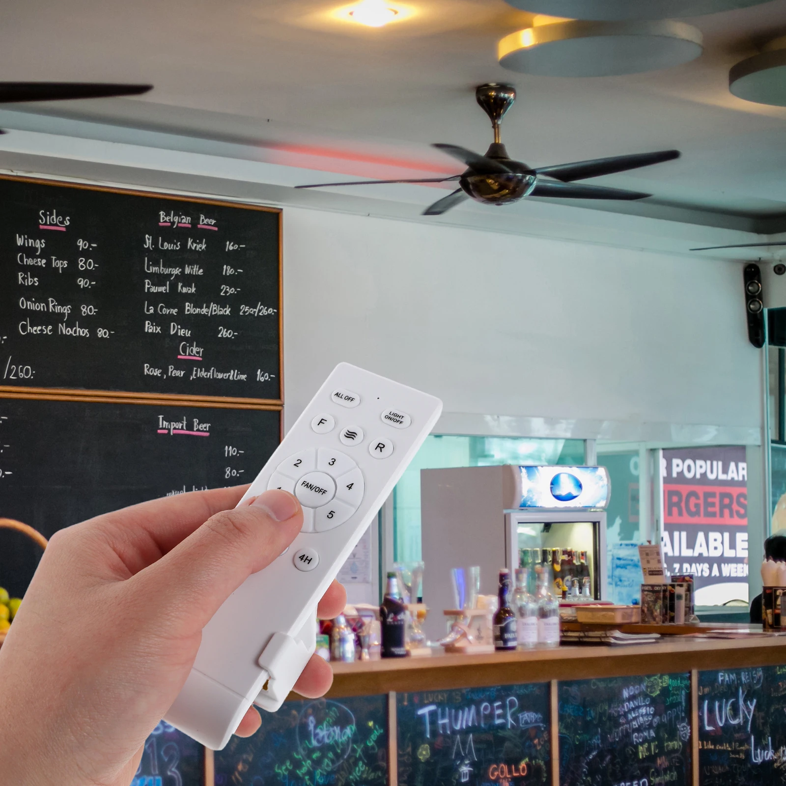 Беспроводной регулятор скорости потолочного вентилятора - Фотография_2