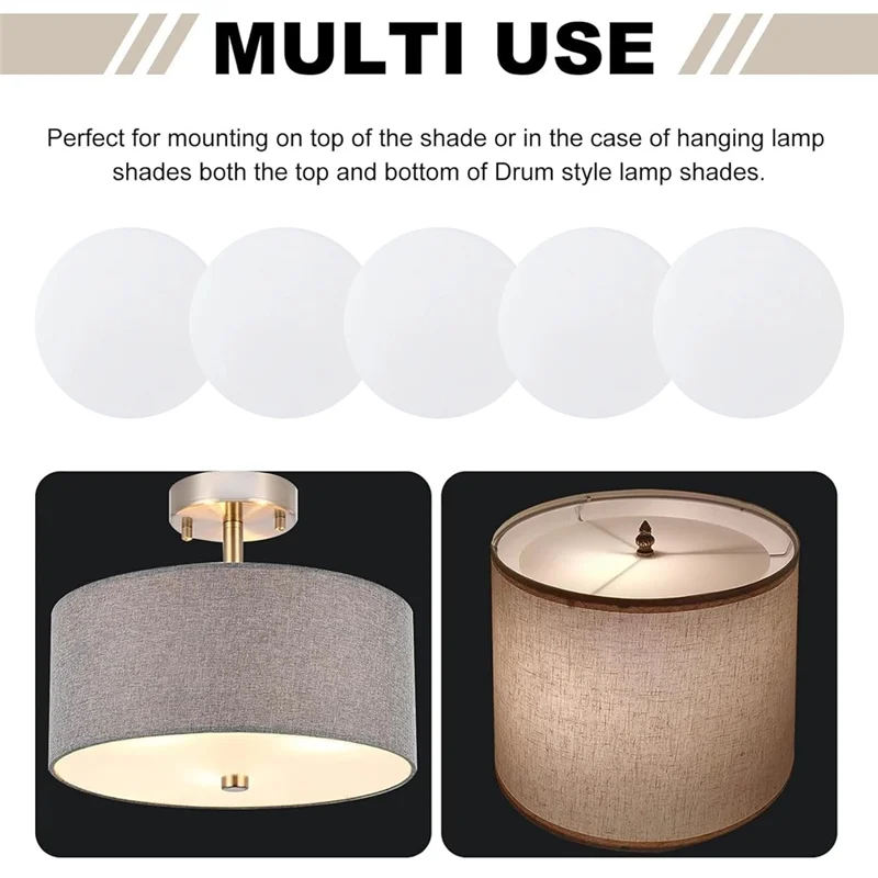 Diy модификация света акриловый светодиодный диффузор абажура 5 шт - Фотография_3