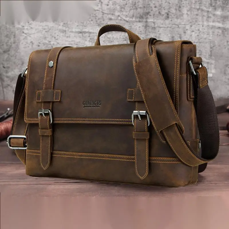 Crazy horse messenger мужская сумка