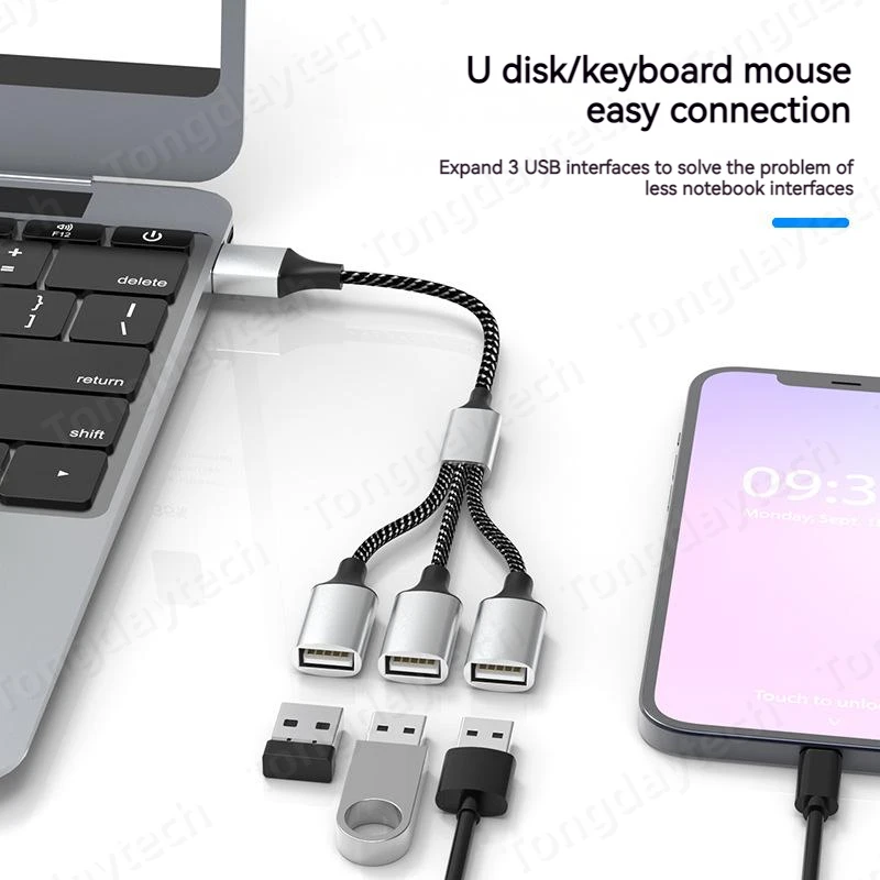 Удлинители usb-концентратора 3-портовый - Фотография_5