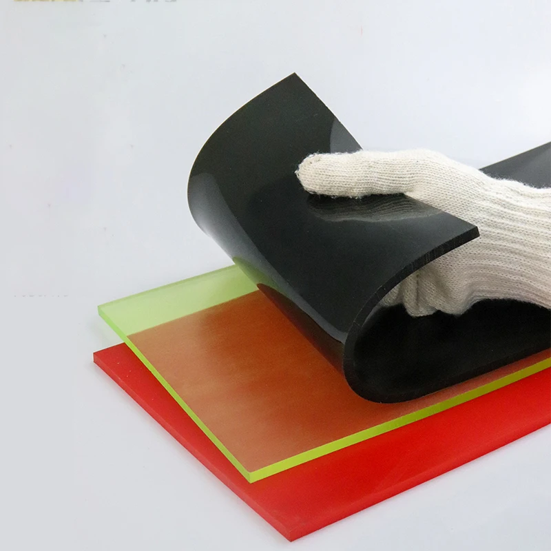 Черный эластичный резиновый лист из полиэстера - Фотография_4