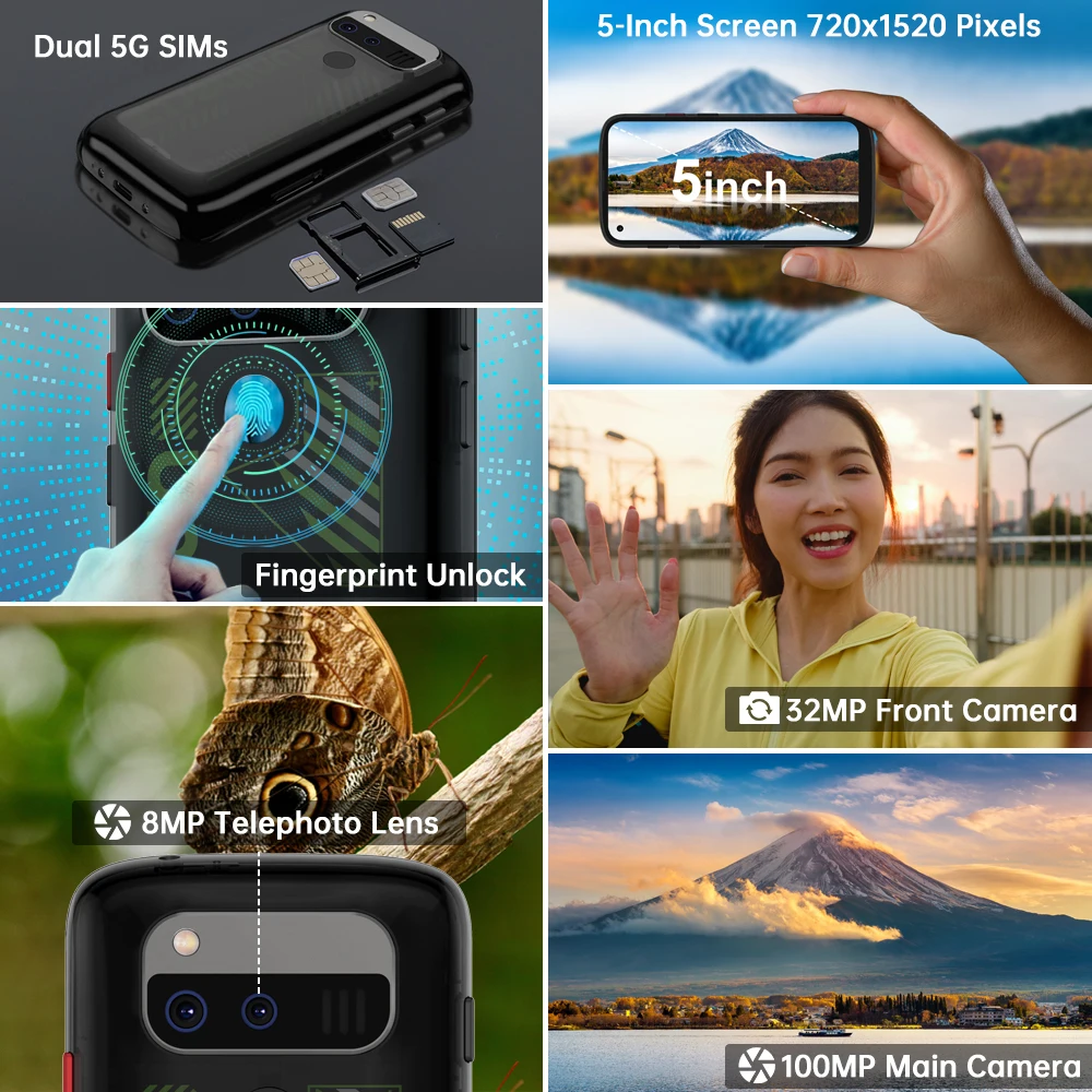 Мини-смартфон unihertz jelly max - Фотография_3