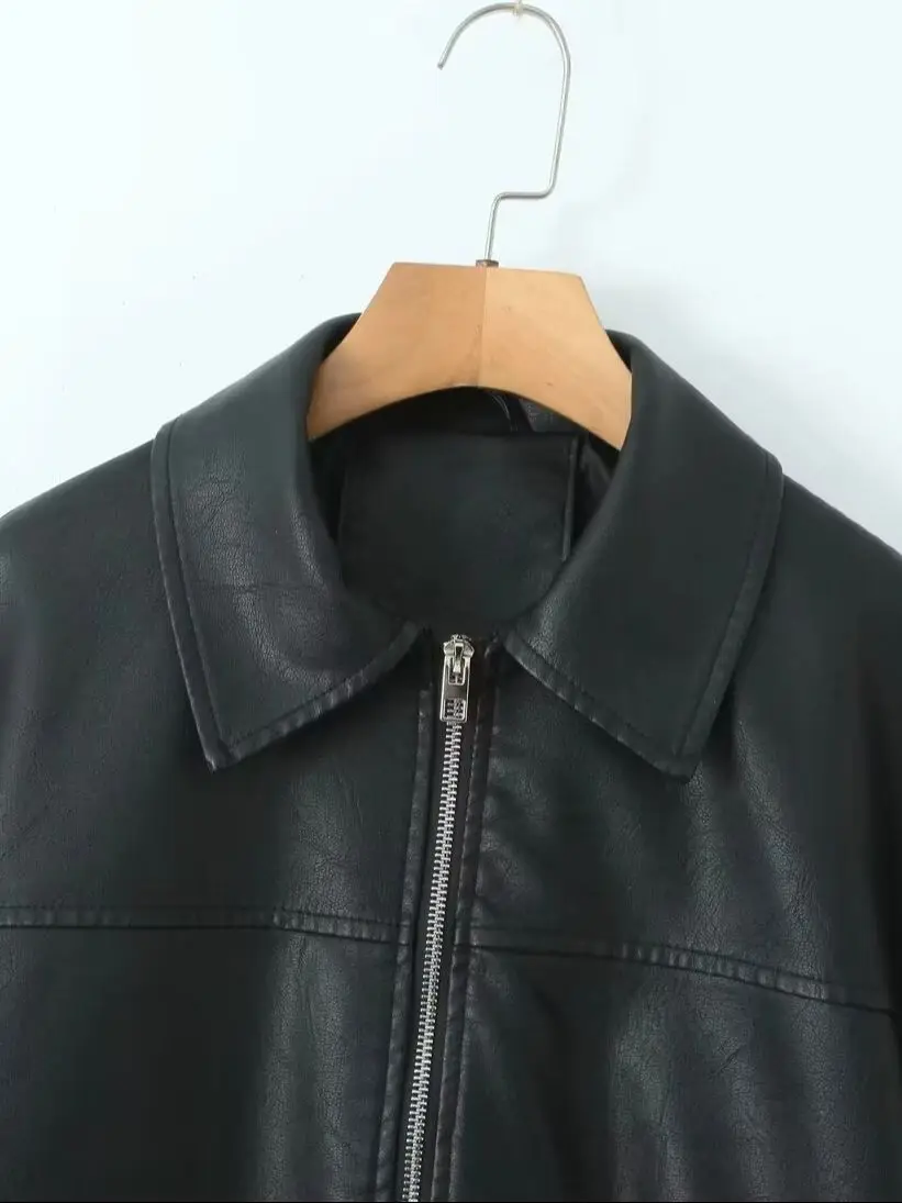 Модная уличная женская ретро свободная - Фотография_2