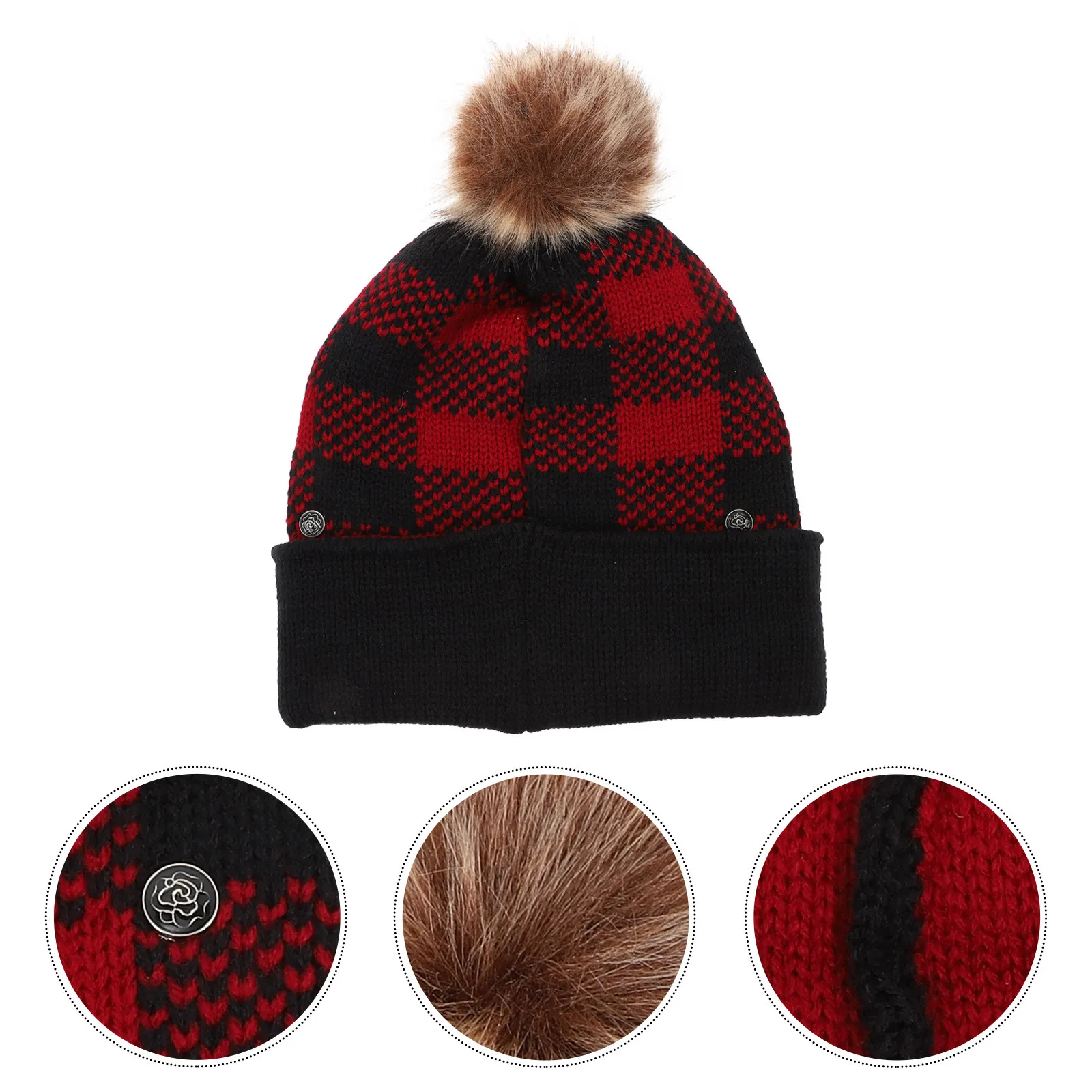 Женская вязаная шапка - Фотография_3