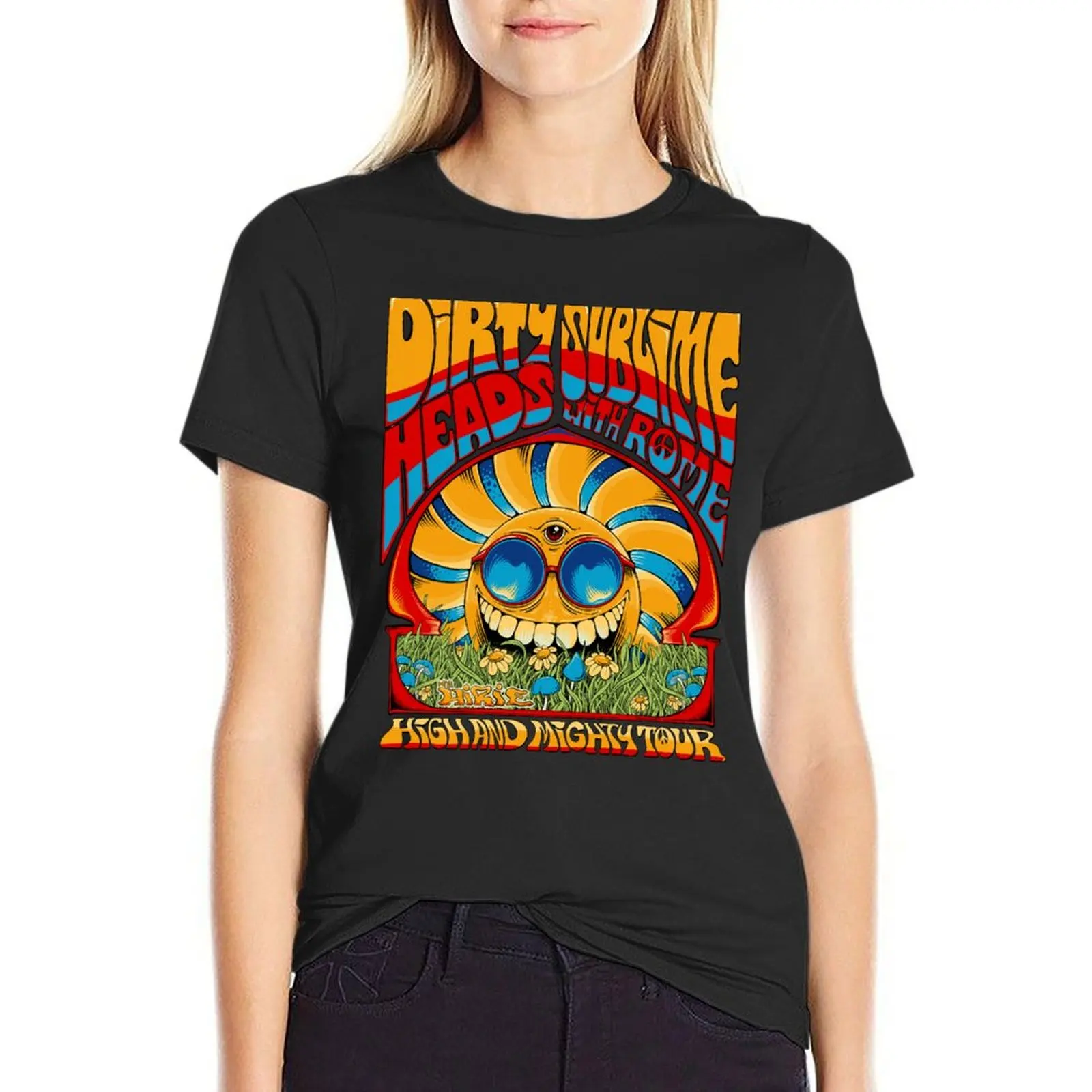 Футболка sublime with american and mighty world tour