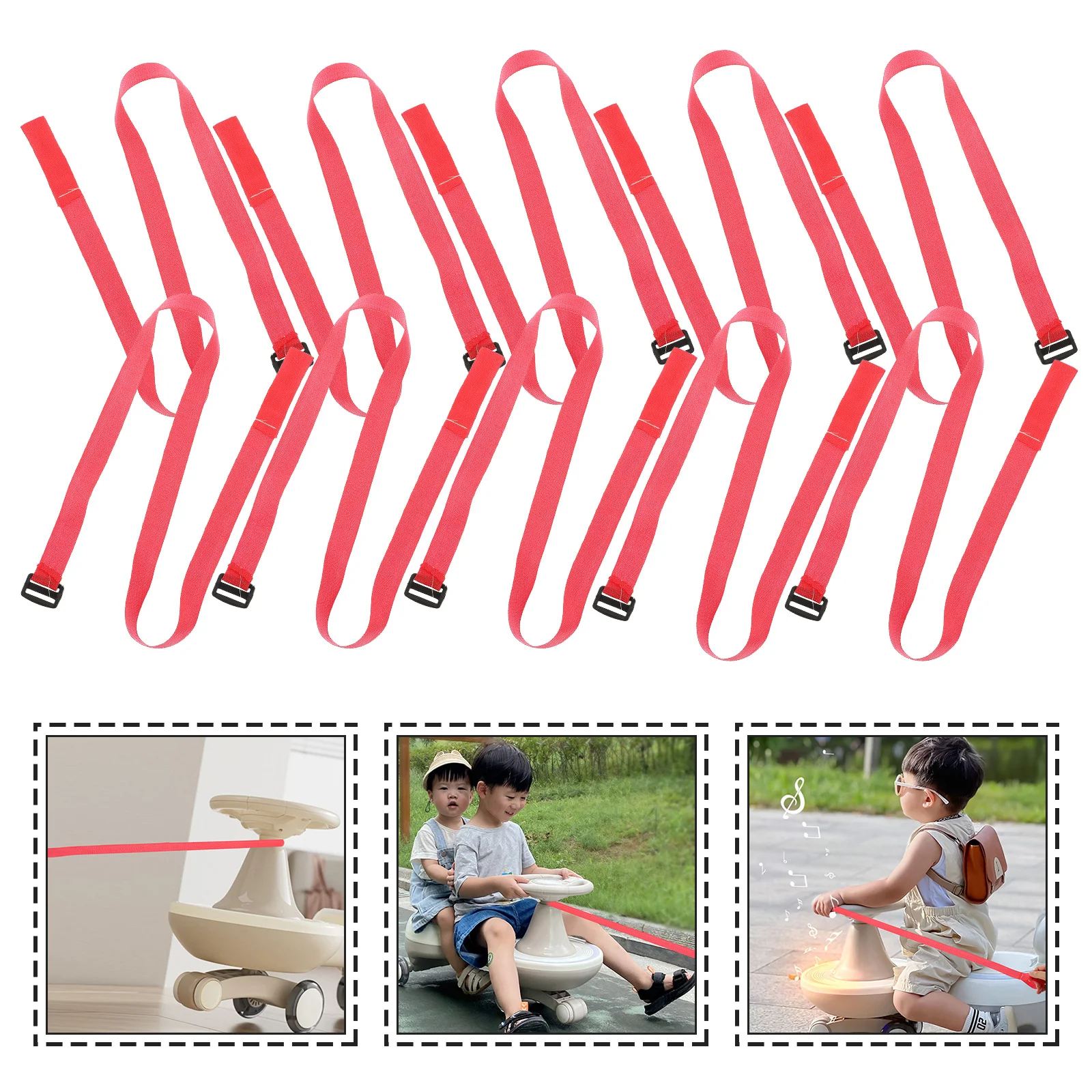 Детский качающийся автомобильный буксирный трос - Фотография_6