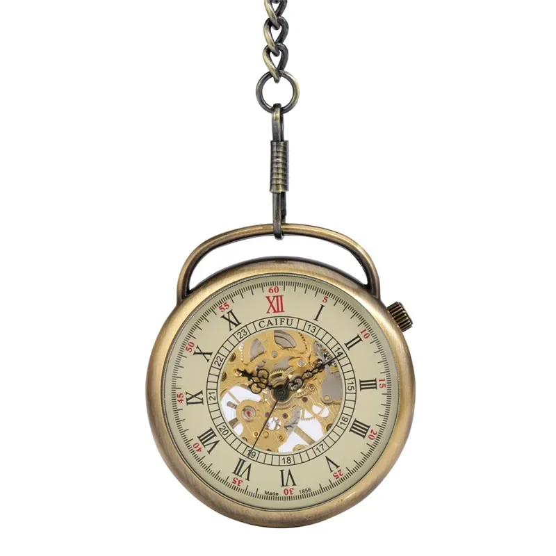 Антикварные карманные часы с открытым лицом - Фотография_6