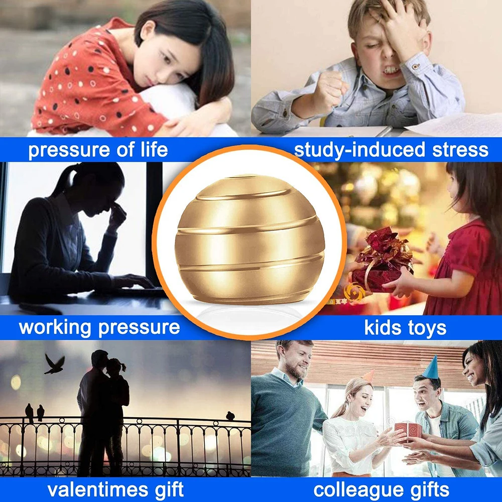 Настольный декомпрессионный вращающийся сферический гироскоп - Фотография_5