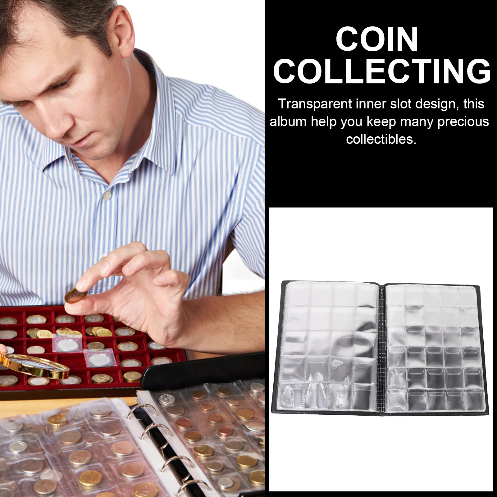 Коллекция монет, книжный держатель - Фотография_2