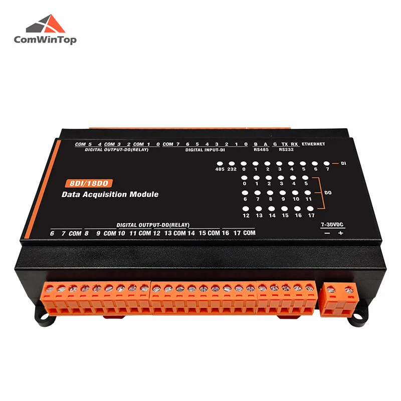 Cwt-mb328b 8di+18do ethernet modbus - Фотография_2