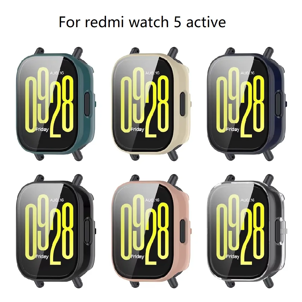 Закаленное стекло + чехол для xiaomi redmi watch 5 - Фотография_4