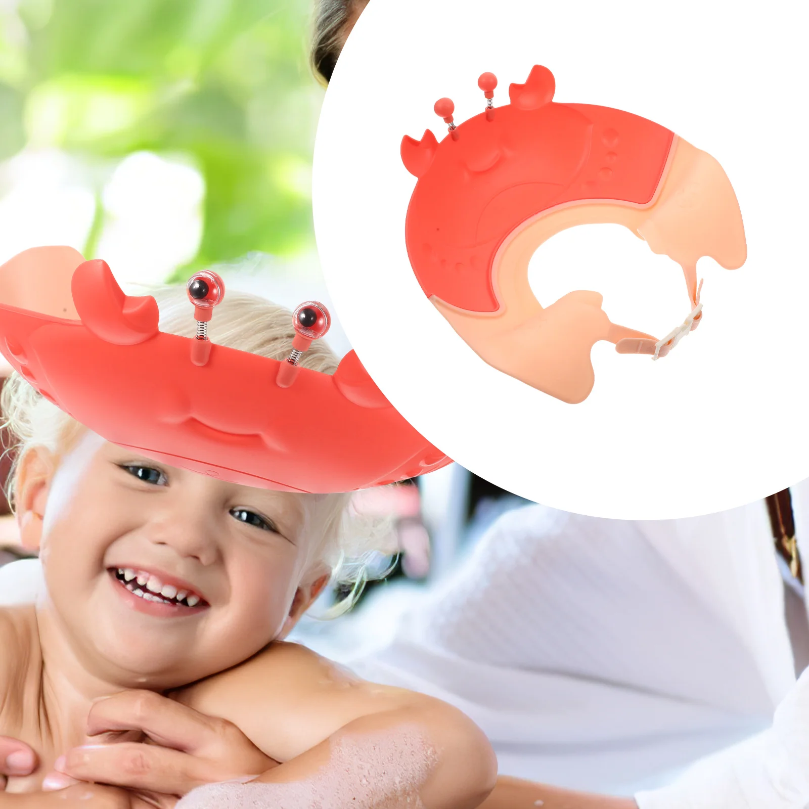 Водонепроницаемая детская шапочка для ванны - Фотография_4