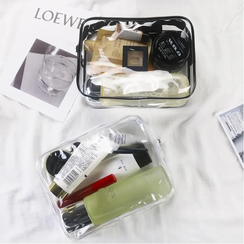 Прозрачный пвх органайзер для макияжа - Фотография_4